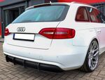 DIFFUSEUR ARRIERE (RAJOUT CENTRAL) AUDI A4 B8 STANDARD "OEM" PHASE 2 DTM LOOK "ING LINE" (11-2011/2015)