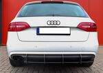 DIFFUSEUR ARRIERE (RAJOUT CENTRAL) AUDI A4 B8 STANDARD "OEM" PHASE 2 DTM LOOK "ING LINE" (11-2011/2015)