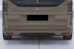 SPLITTER CENTRAL DE PARE CHOC ARRIERE LOOK DIFFUSEUR MERCEDES CLASSE V W447 AMG LINE PHASE 2 CUP" CS STYLE (2021+)