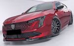 LAME DE PARE CHOC AVANT PEUGEOT 508 II PHASE 2 GT OU ALLURE (BERLINE OU SW) "CUP" CS STYLE (2023+)