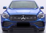 LAME DE PARE CHOC AVANT MERCEDES GLC SUV X253 OU COUPE C253 AMG LINE PHASE 2 CS STYLE (07-2019/05-2022)