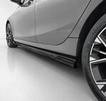 JEU DE BAS DE CAISSE (RAJOUTS EN ABS) BMW SERIE 2 GRAN COUPE F74 PACK M OU M235I  VERSION 2 "MTD DESIGN" (2024+)