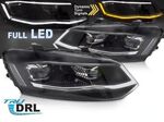 PHARES A LEDS FULL LEDS "REAL DRL" REDLINE VW POLO 6R/6C  (avec vrais feux de jour et clignotants à leds) AVEC FONCTION DTS -DYNAMIC TURN SYSTEM-(2009/03-2017)
