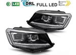 PHARES A LEDS FULL LEDS "REAL DRL" VW CADDY IV PHASE 2  (avec vrais feux de jour et clignotants à leds) AVEC FONCTION DTS -DYNAMIC TURN SYSTEM-(2015/08-2020)