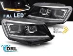 PHARES A LEDS FULL LEDS "REAL DRL" VW CADDY IV PHASE 2  (avec vrais feux de jour et clignotants à leds) AVEC FONCTION DTS -DYNAMIC TURN SYSTEM-(2015/08-2020)