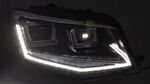 PHARES A LEDS FULL LEDS "REAL DRL" VW CADDY IV PHASE 2  (avec vrais feux de jour et clignotants à leds) AVEC FONCTION DTS -DYNAMIC TURN SYSTEM-(2015/08-2020)