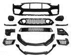 PARE CHOC AVANT COMPLET ET LAME AVANT FORD MUSTANG PHASE 2 LOOK MACH 1 (2018/2021)