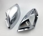 COQUES DE RETROS LOOK ALU MAT RIGIDES AUDI Q5 8R/8R2 ET Q7 4L9 (Remplacement) (2008/2016)