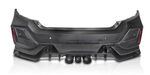 PARE CHOC ARRIERE HONDA CIVIC X HATCHBACK "LOOK R" (2017/2021)
