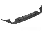 DIFFUSEUR ARRIERE VW GOLF VII STANDARD PHASE 1 LOOK GTI EUROLINE MAT BLACK OU GLOSS BLACK FINISH (2012/02-2017)