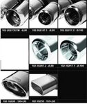 SILENCIEUX ARRIERE ACIER/INOX BMW E39 520i 523i 525 TDS 528i 530d BERLINE OU TOURING (1995/2003)
