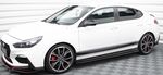 JEU DE BAS DE CAISSE (RAJOUTS EN ABS) HYUNDAI I30 MK3 HATCHBACK / FASTBACK OU WAGON TYPE N "V2" (07-2017+)
