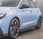 JEU DE BAS DE CAISSE (RAJOUTS EN ABS) HYUNDAI I30 MK3 HATCHBACK / FASTBACK OU WAGON TYPE N "V2" (07-2017+)