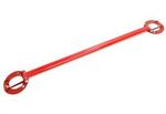 BARRE ANTI RAPPROCHEMENT AVANT OU ARRIERE ACIER NOIR/ROUGE BMW SERIE 5 E28 (1981/1987) SERIE 6 E24 (1982/1989)