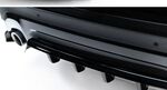 SPLITTER CENTRAL DE PARE CHOC ARRIERE BMW X3 G01 STANDARD PHASE 1 "DTM LOOK" V2 (2018/07-2021)