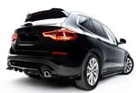 SPLITTERS DE PARE CHOC ARRIERE BMW X3 G01 STANDARD PHASE 1 V2 (2018/07-2021)