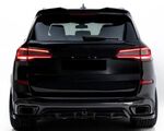EXTENSION DU BECQUET DE TOIT D'ORIGINE BMW X5 G05 PACK M PHASE 1 (2018/2023) ou PHASE 2 3D GLOSS BLACK (2023+)