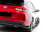 LAME DE PARE CHOC ARRIERE HYUNDAI I30 III WAGON N LINE "DTM LOOK" V2 (2020/2025)