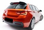 EXTENSION DE BECQUET DE COFFRE BMW SERIE 1 F20 TYPE"3D GLOSS BLACK"(2011/2019)