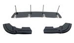 DIFFUSEUR ARRIERE (RAJOUT CENTRAL) ET SPLITTERS LATERAUX  MERCEDES CLASSE A W176 AMG PHASE 2 EUROLINE (2016/2018)