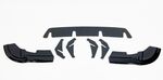 DIFFUSEUR ARRIERE (RAJOUT CENTRAL) ET SPLITTERS LATERAUX  MERCEDES CLASSE A W176 AMG PHASE 2 EUROLINE (2016/2018)