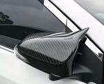 COQUES DE RETROS CARBONE "HORN SHAPE" FORD FIESTA MK8 (2017/2023) FORD PUMA SUV (2019/2024)