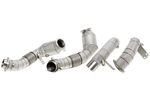 TUBE DE DESCENTE "DOWNPIPE" EN INOX AVEC CATALYSEURS ET AVEC PROTECTION THERMIQUE +OPF POUR BMW SERIE 5 G30 550IX,BMW SERIE 8 M850I XDRIVE (2021+)
