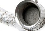 TUBE DE DESCENTE "DOWNPIPE" EN INOX (SANS OU AVEC PROTECTION THERMIQUE) POUR MERCEDES CLASSE C W205 C63 AMG (2014/2021)