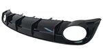 DIFFUSEUR DE PARE CHOC ARRIERE DTM LOOK RS POUR AUDI A6 4G S6 SLINE FACELIFT (10-2014/09-2019)