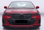 LAME DE PARE CHOC AVANT BMW SERIE 5 G60/G61 PACK M (Y COMPRIS M60) OU I5 G60/G61 PACK M PHASE 1 CS STYLE "CUP" (2023+)
