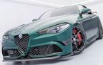 LAME DE PARE CHOC AVANT ALFA ROMEO GIULIA QUADRIFOGLIO "CUP" CS STYLE (2017+)