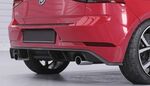 SPLITTER CENTRAL DE PARE CHOC ARRIERE VW GOLF VII GTI,GTD,GTE OU E-GOLF VII PHASE 2 CS STYLE (03-2017/2020)