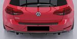 SPLITTER CENTRAL DE PARE CHOC ARRIERE VW GOLF VII GTI,GTD,GTE OU E-GOLF VII PHASE 2 CS STYLE (03-2017/2020)