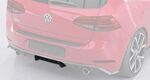 SPLITTER CENTRAL DE PARE CHOC ARRIERE VW GOLF VII GTI,GTD,GTE OU E-GOLF VII PHASE 2 CS STYLE (03-2017/2020)
