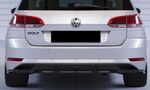 SPLITTER CENTRAL DE PARE CHOC ARRIERE VW GOLF VII VARIANT CS STYLE PHASE 1 STANDARD (2013/02-2017),PHASE 2 STANDARD (03-2017/2020) OU R LINE (04-2013+)