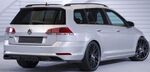 SPLITTER CENTRAL DE PARE CHOC ARRIERE VW GOLF VII VARIANT CS STYLE PHASE 1 STANDARD (2013/02-2017),PHASE 2 STANDARD (03-2017/2020) OU R LINE (04-2013+)
