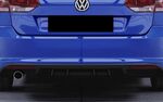SPLITTER CENTRAL DE PARE CHOC ARRIERE VW GOLF VII VARIANT CS STYLE PHASE 1 STANDARD (2013/02-2017),PHASE 2 STANDARD (03-2017/2020) OU R LINE (04-2013+)