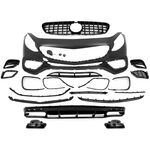 KIT CARROSSERIE COMPLET MERCEDES CLASSE S COUPE W217 AMG LINE LOOK S65 AMG BLACK DESIGN (2014/2021)