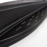 JEU DE BAS DE CAISSE MERCEDES ML W166 TYPE MARCHE PIEDS EN ALU NOIR (2011/2015)