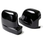 COQUES DE RETROS CHROMEES , PIANO BLACK  OU BLANC GLACIER POUR RETROVISEURS RENAULT TRAFIC III (2014/2019) OPEL VIVARO B (2014/2019) FIAT TALENTO TYPE 296 (2016+) NISSAN NV300 TYPE X82 (2016+)