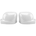 COQUES DE RETROS CHROMEES , PIANO BLACK  OU BLANC GLACIER POUR RETROVISEURS RENAULT TRAFIC III (2014/2019) OPEL VIVARO B (2014/2019) FIAT TALENTO TYPE 296 (2016+) NISSAN NV300 TYPE X82 (2016+)