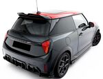 EXTENSION DE BECQUET DE COFFRE BMW MINI COOPER F66 JCW TYPE"3D GLOSS BLACK" (2025+)