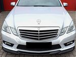 LAME DE PARE CHOC AVANT MERCEDES CLASSE E BERLINE/ESTATE W212 AMG LINE PHASE 1 "ING LINE"(2009/2013)