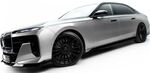 JEU DE BAS DE CAISSE (RAJOUTS EN ABS) BMW SERIE 7 G70 PHASE 1 PACK M,VERSION M760E OU 750E (2022/2026)