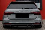 DIFFUSEUR DE PARE CHOC ARRIERE (RAJOUT CENTRAL) AUDI A4 B9 S LINE OU AUDI S4 B9 PHASE 2 "ING LINE" (05-2019/2024)