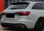 DIFFUSEUR DE PARE CHOC ARRIERE (RAJOUT CENTRAL) AUDI A4 B9 S LINE OU AUDI S4 B9 PHASE 2 "ING LINE" (05-2019/2024)
