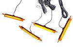 JEU D'EXTENSIONS D'AILES AVANT/ARRIERE FORD RANGER T7 / T8 SANS PDC (2015/2023)