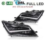 PHARES A LEDS TUBE LIGHT "REAL DRL" FULL LEDS SEAT LEON III 5F PHASE 1 AVEC PHARES A LEDS DE SERIE (2012/2016)