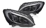 PHARES BLACKLINE MERCEDES CLASSE C W205 BERLINE OU ESTATE PHASE 1 (2014/2018)