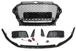 PARE CHOC AVANT LOOK RS3 AUDI A3 8V LIMOUSINE OU CABRIOLET PHASE 1 (2012/04-2016)